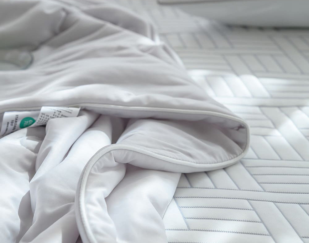 NUSOM Cool Cool Summer Blanket 灰色涼感被  近拍細節